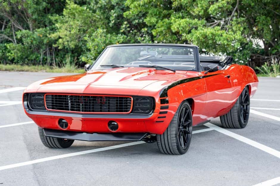 1969 Chevrolet Camaro (1st Generation – 1967-1969) sold for $105,000