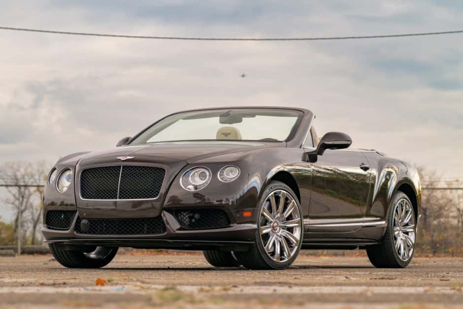 2014 Bentley Continental GTC (2012-2018) sold for $42,500