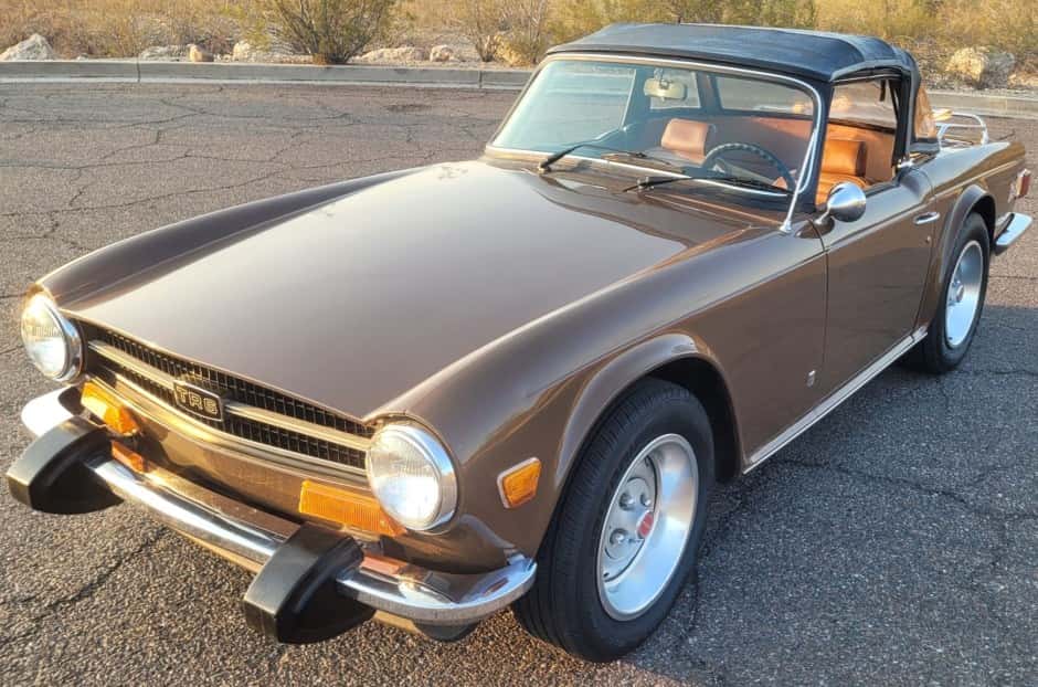 1974 Triumph TR6 sold for $13,250