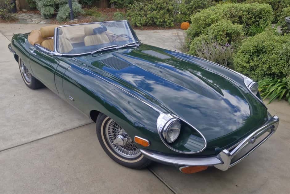 1971 Jaguar XKE Series II sold for $55,000