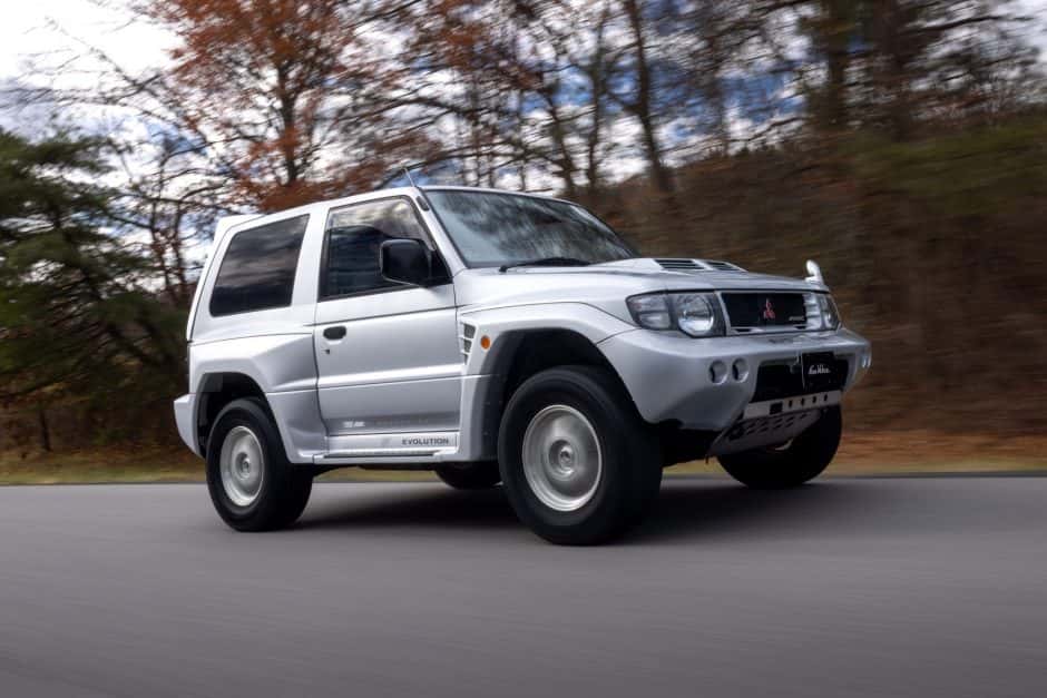 1997 Mitsubishi Pajero Evolution sold for $28,000
