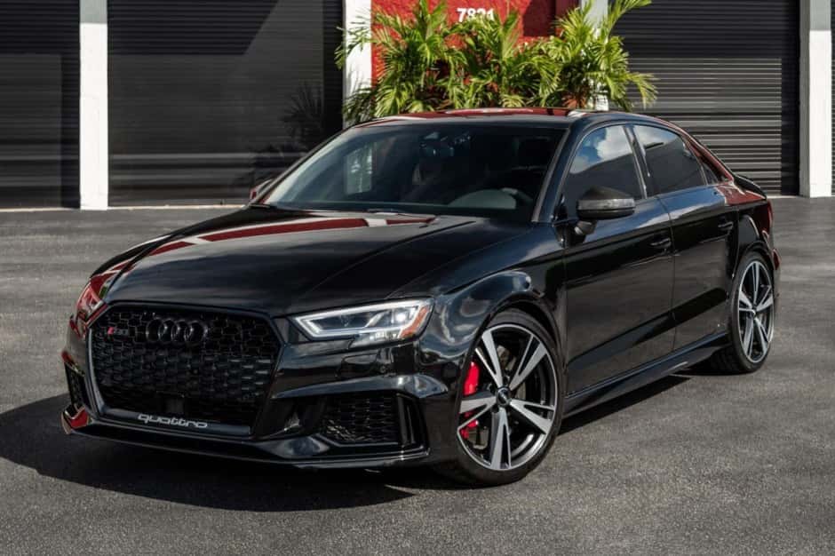 2018 Audi RS3 sold for $39,000
