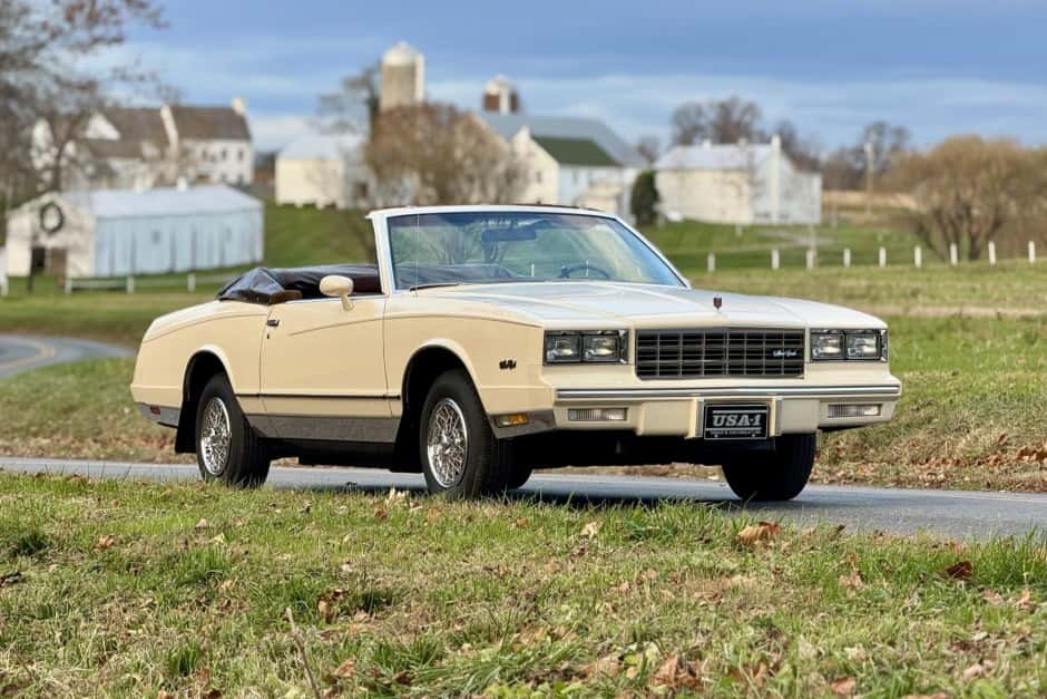 1983 Chevrolet Monte Carlo sold for $17,900