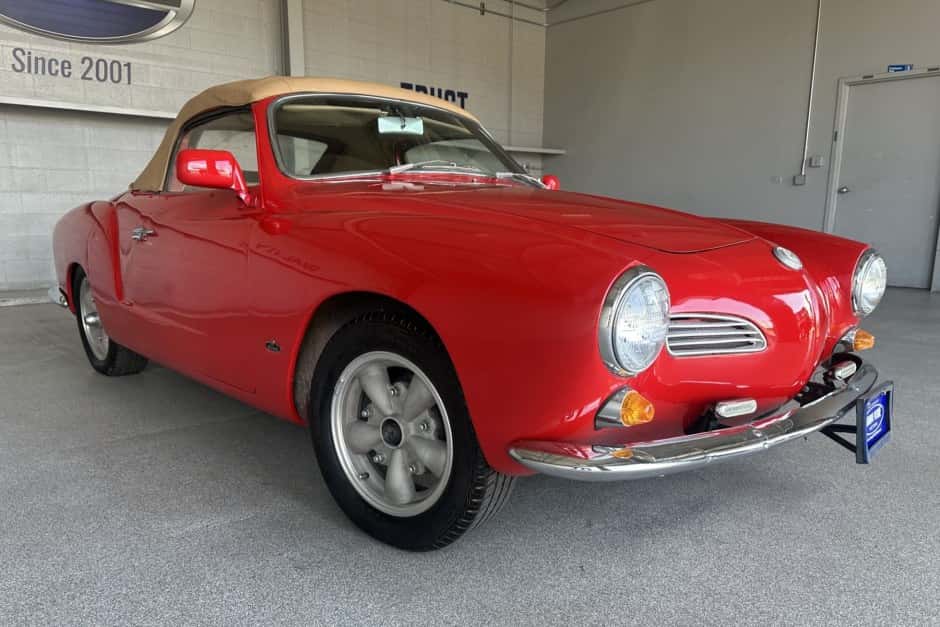 1965 Volkswagen Karmann Ghia sold for $15,250