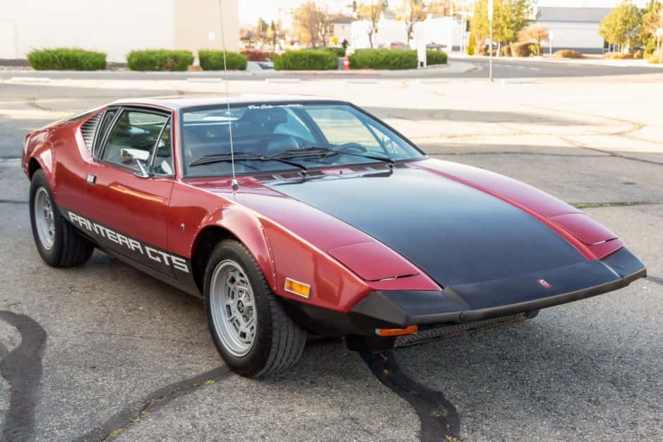 1974 DeTomaso Pantera sold for $112,000