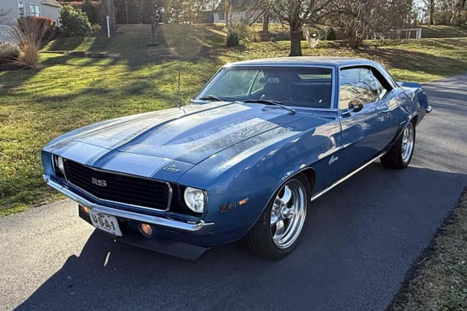 1969 Chevrolet Camaro (1st Generation – 1967-1969) sold for $36,000
