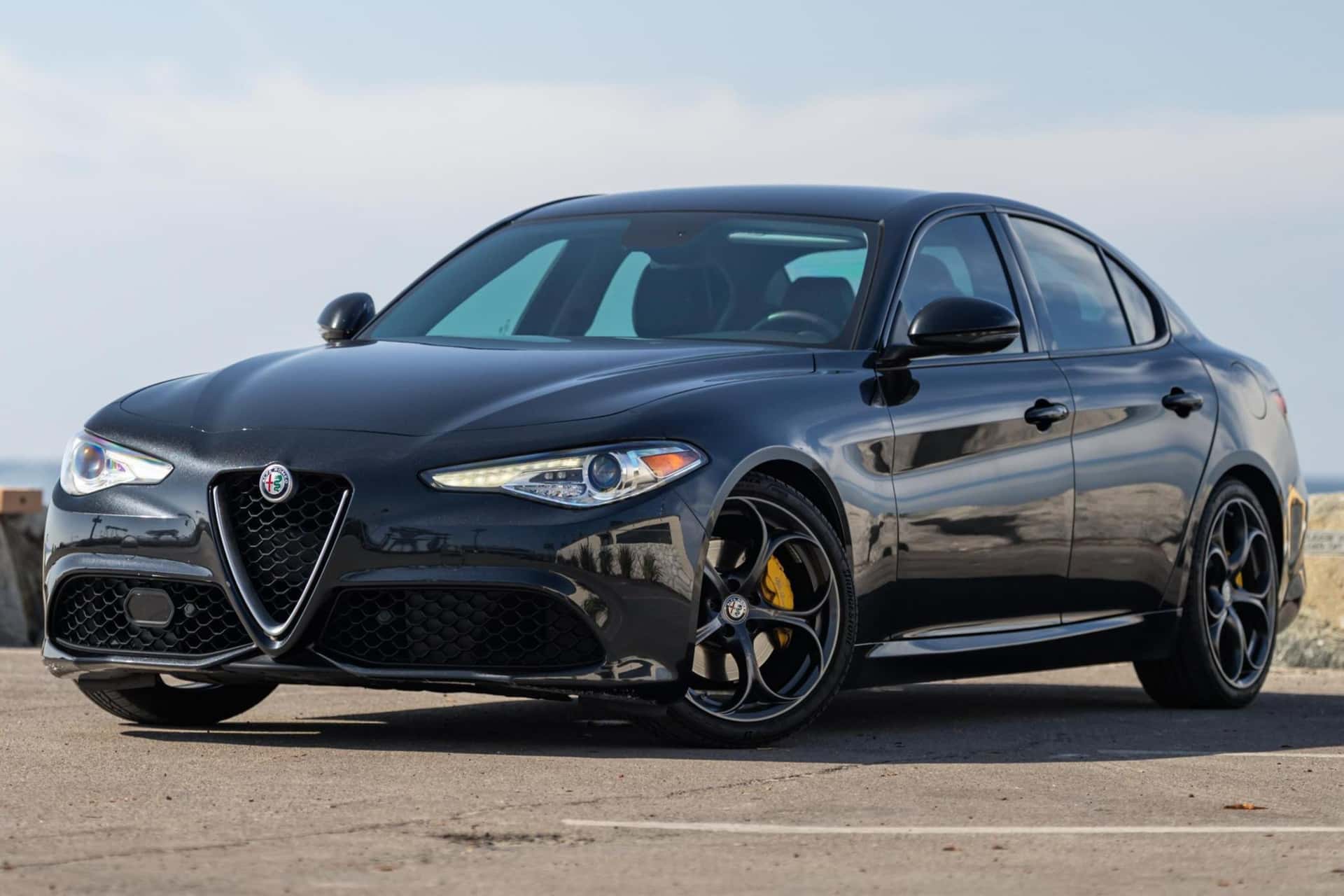 2017 Alfa Romeo Giulia sold for $15,350