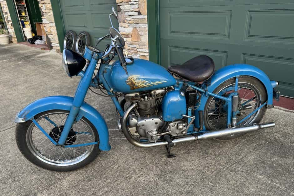 1949 Indian Scout sold for $5,700