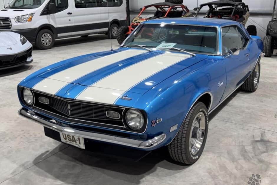 1968 Chevrolet Camaro (1st Generation – 1967-1969) sold for $60,388