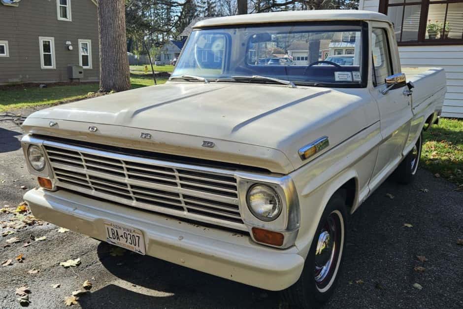 1969 Ford F-Series 1967-1972 sold for $17,500