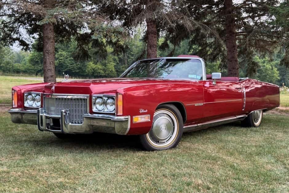 1972 Cadillac Eldorado (1971-1978) sold for $14,000