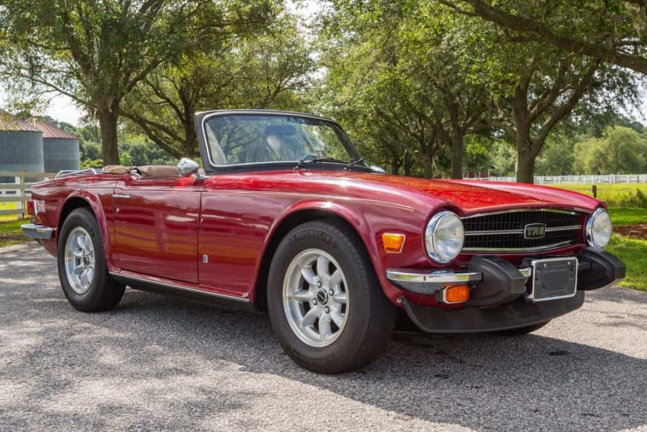 1976 Triumph TR6 sold for $18,000