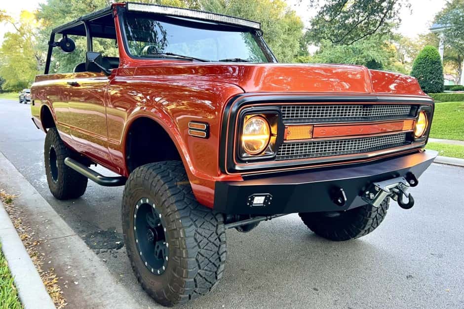 1970 Chevrolet K5 Blazer 1969-1972 sold for $64,000