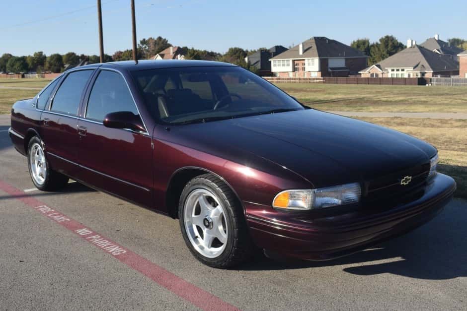 1996 Chevrolet Impala SS (1994-1996) sold for $34,500