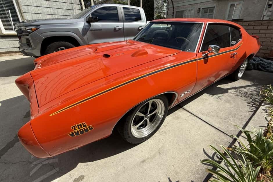 1969 Pontiac GTO (1968-1972) sold for $28,000