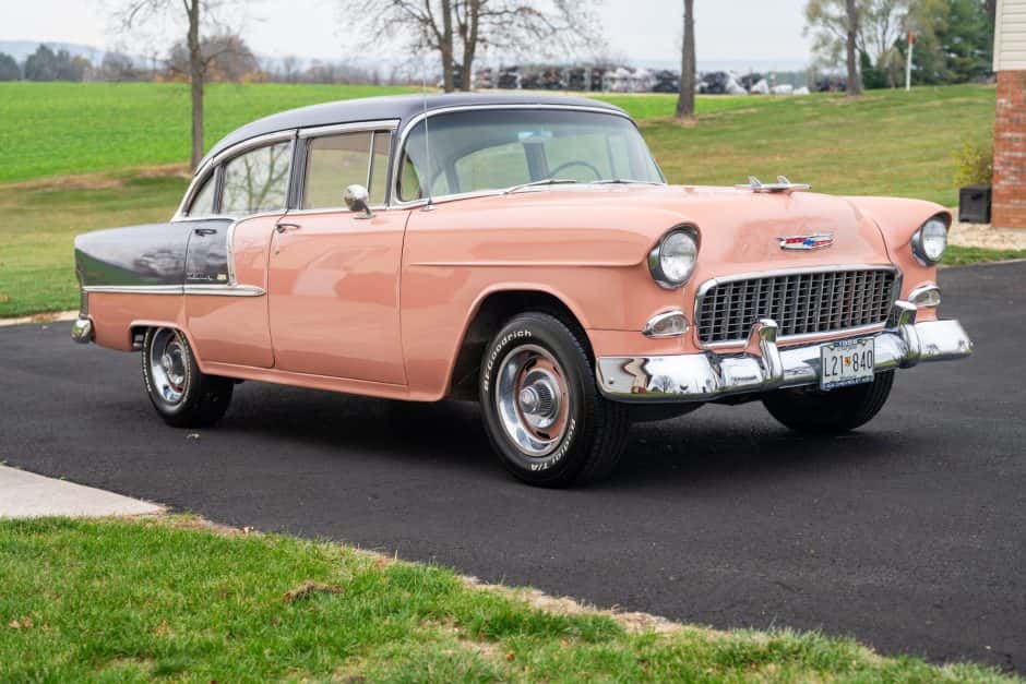 1955 Chevrolet Tri-5 sold for $8,000