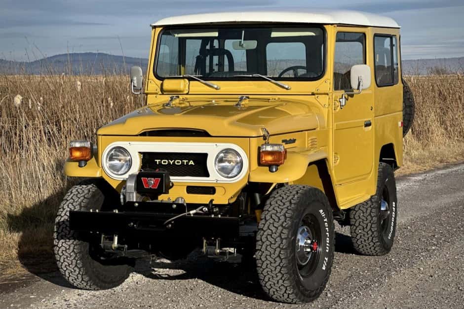 1977 Toyota Land Cruiser FJ40 sold for $72,500