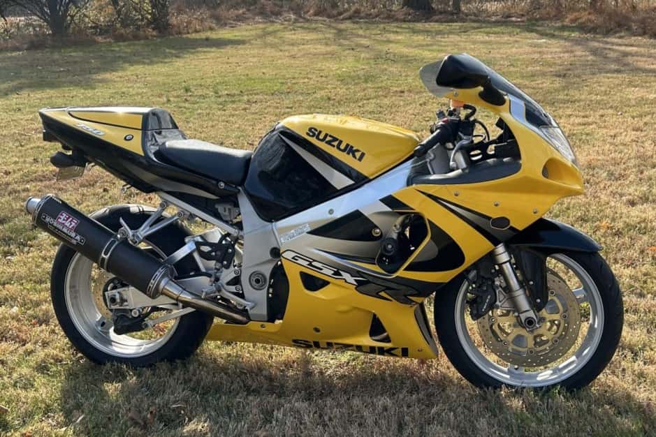 2000 Suzuki GSX-R 600, 750, 1000, & 1100 sold for $3,800