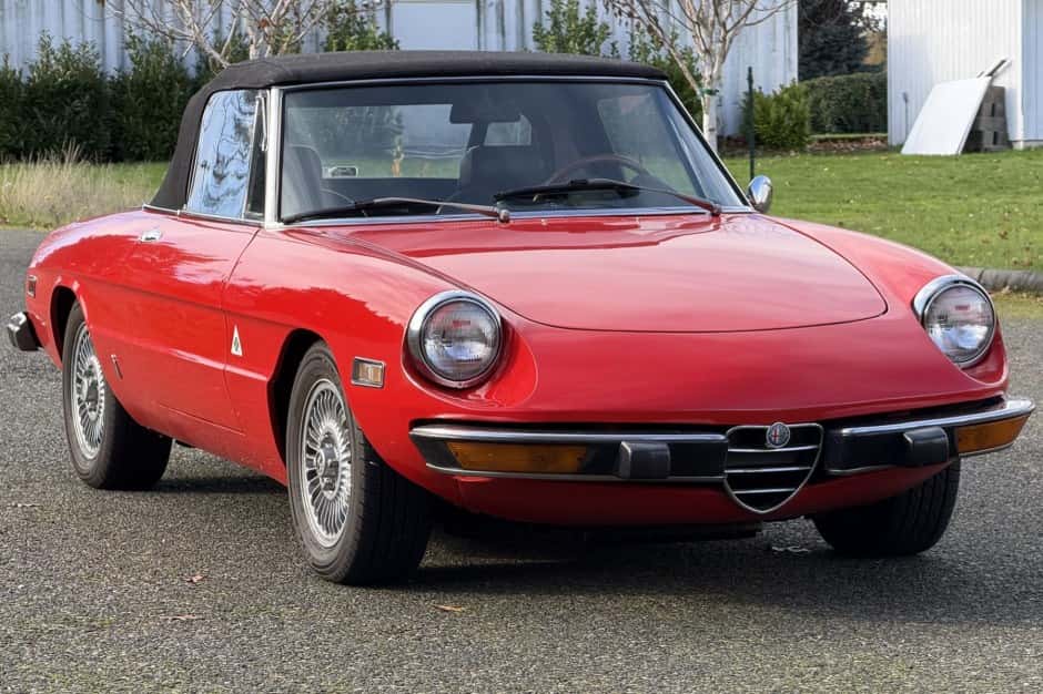 1973 Alfa Romeo 105/115 Spider Series 2 sold for $14,750