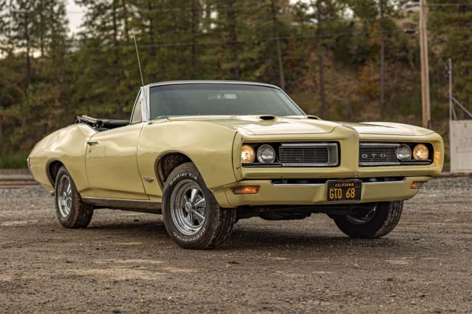 1968 Pontiac GTO (1968-1972) sold for $28,250