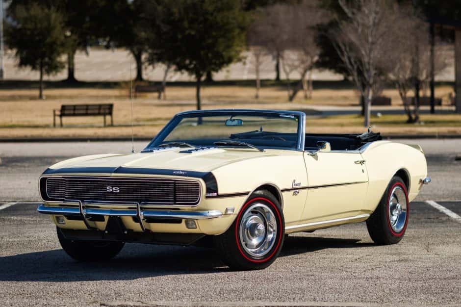 1968 Chevrolet Camaro (1st Generation – 1967-1969) sold for $69,500