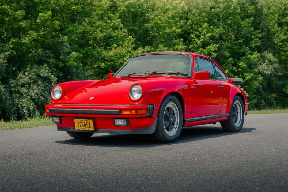 1986 Porsche 911 Carrera 3.2 sold for $59,500