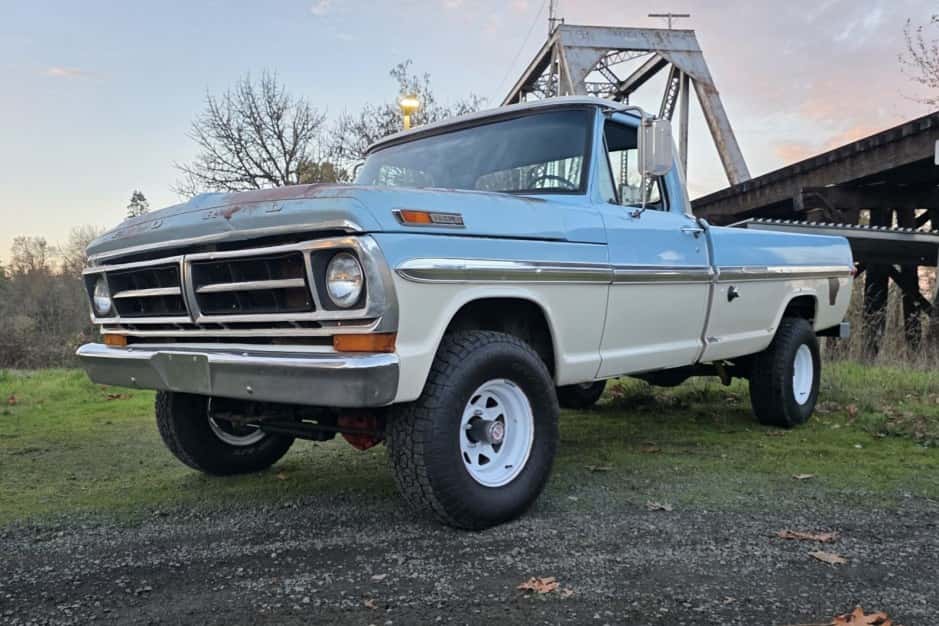 1972 Ford F-Series 1967-1972 sold for $9,100