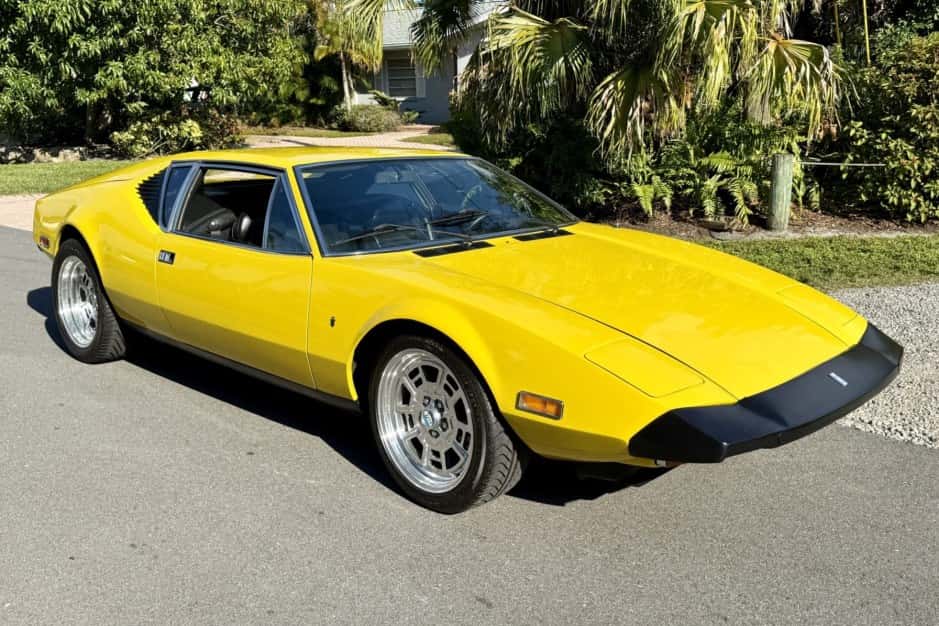 1974 DeTomaso Pantera sold for $109,000