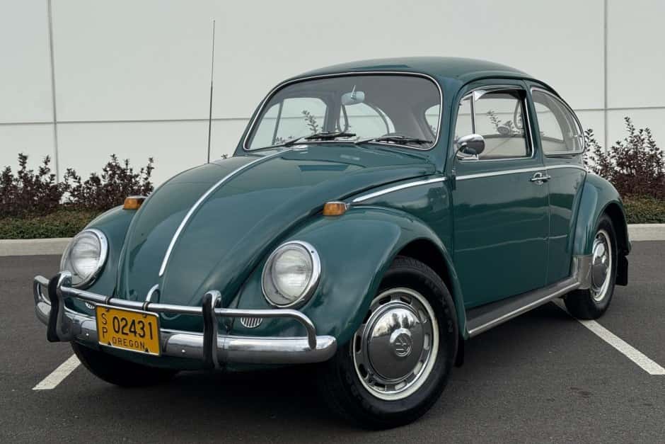 1966 Volkswagen Beetle (1958-1979) sold for $16,300