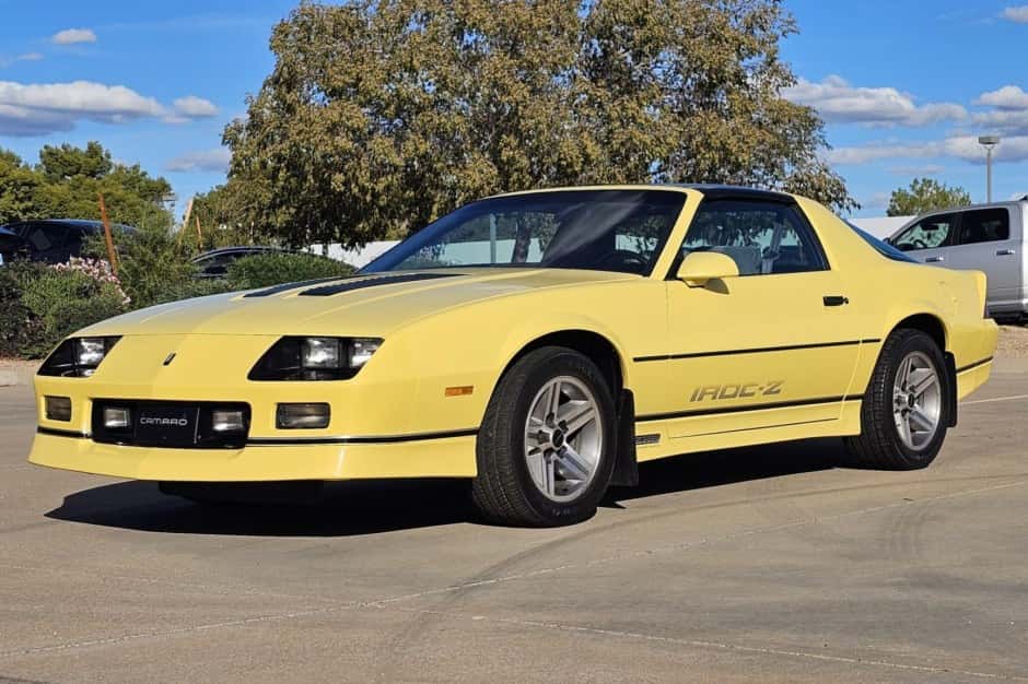 1985 Chevrolet Camaro (3rd Generation – 1982-1992) sold for $35,000