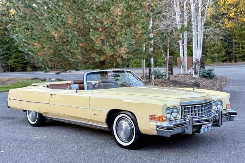1973 Cadillac Eldorado (1971-1978) sold for $13,250