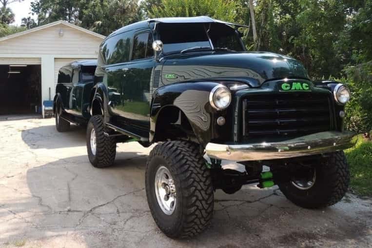 1951 GMC New Design Pickup (1947-1955) sold for $48,900