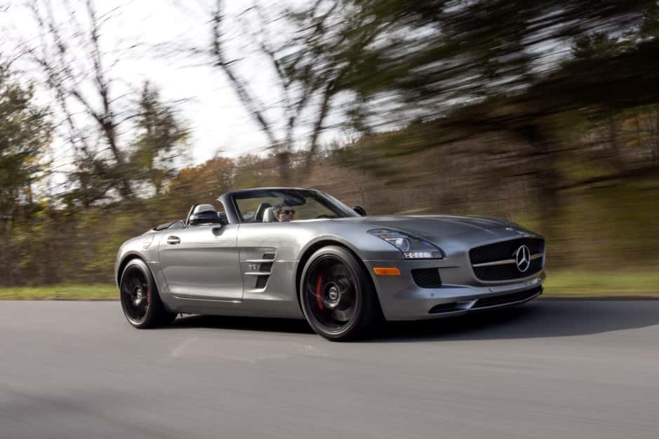2012 Mercedes-Benz SLS AMG sold for $104,000