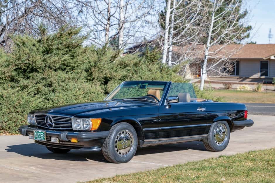 1988 Mercedes-Benz R107 SL sold for $24,500