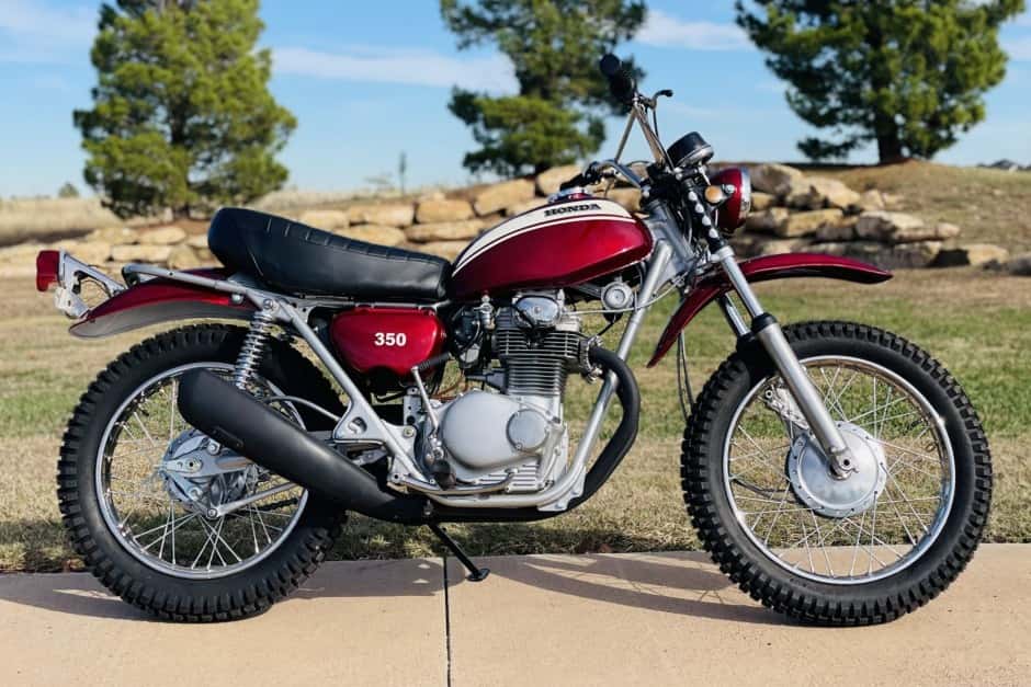 1971 Honda SL Motosport sold for $7,200