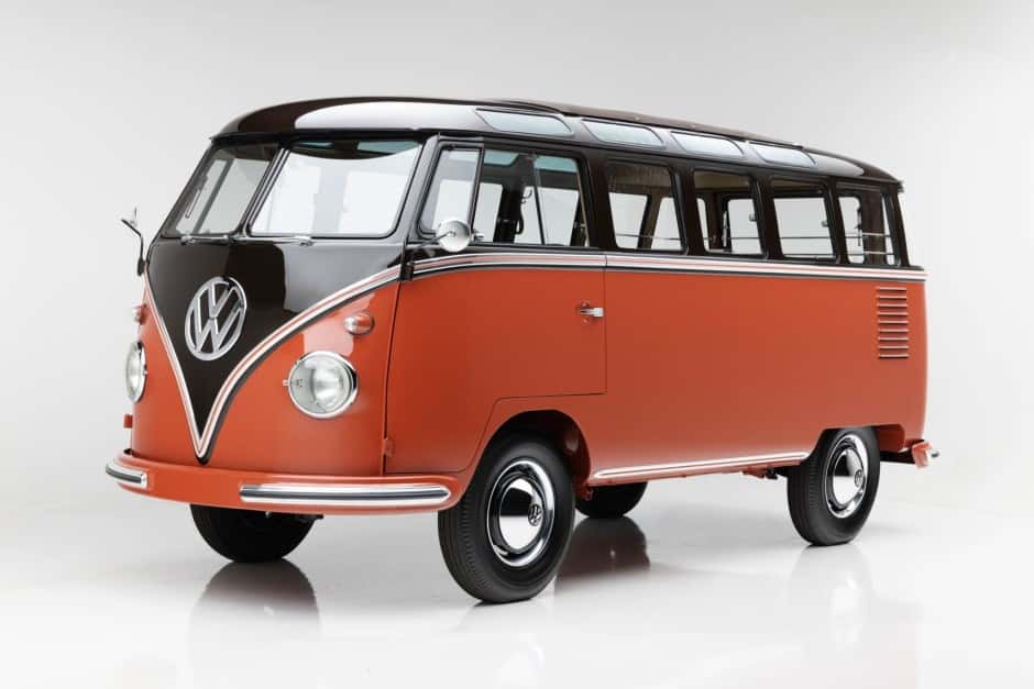 1956 Volkswagen Split-Window Bus sold for $156,230