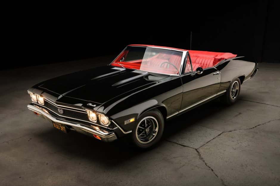1968 Chevrolet Chevelle sold for $72,000