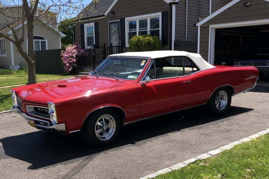 1966 Pontiac GTO (1964-1967) sold for $44,000