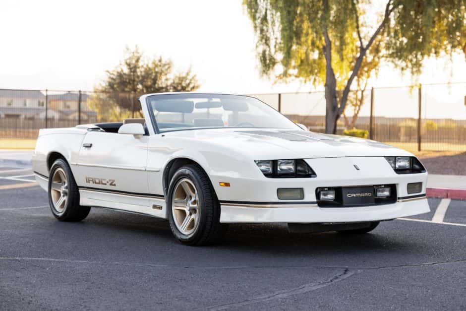 1988 Chevrolet Camaro (3rd Generation – 1982-1992) sold for $15,250