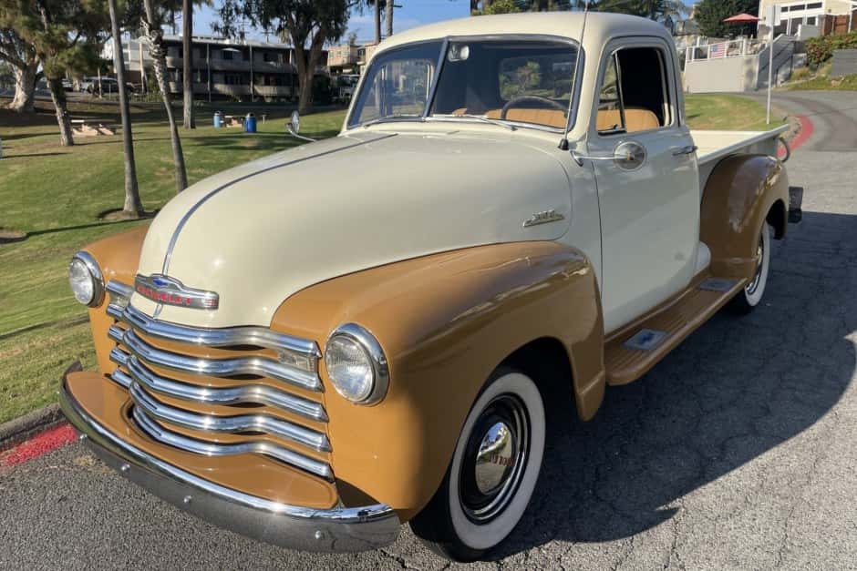 1953 Chevrolet Advance Design Pickup (1947-1955) sold for $27,000