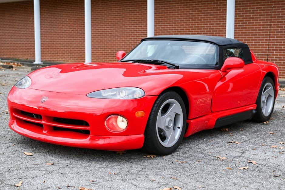 1992 Dodge Viper SR I (1992-1995) sold for $77,000