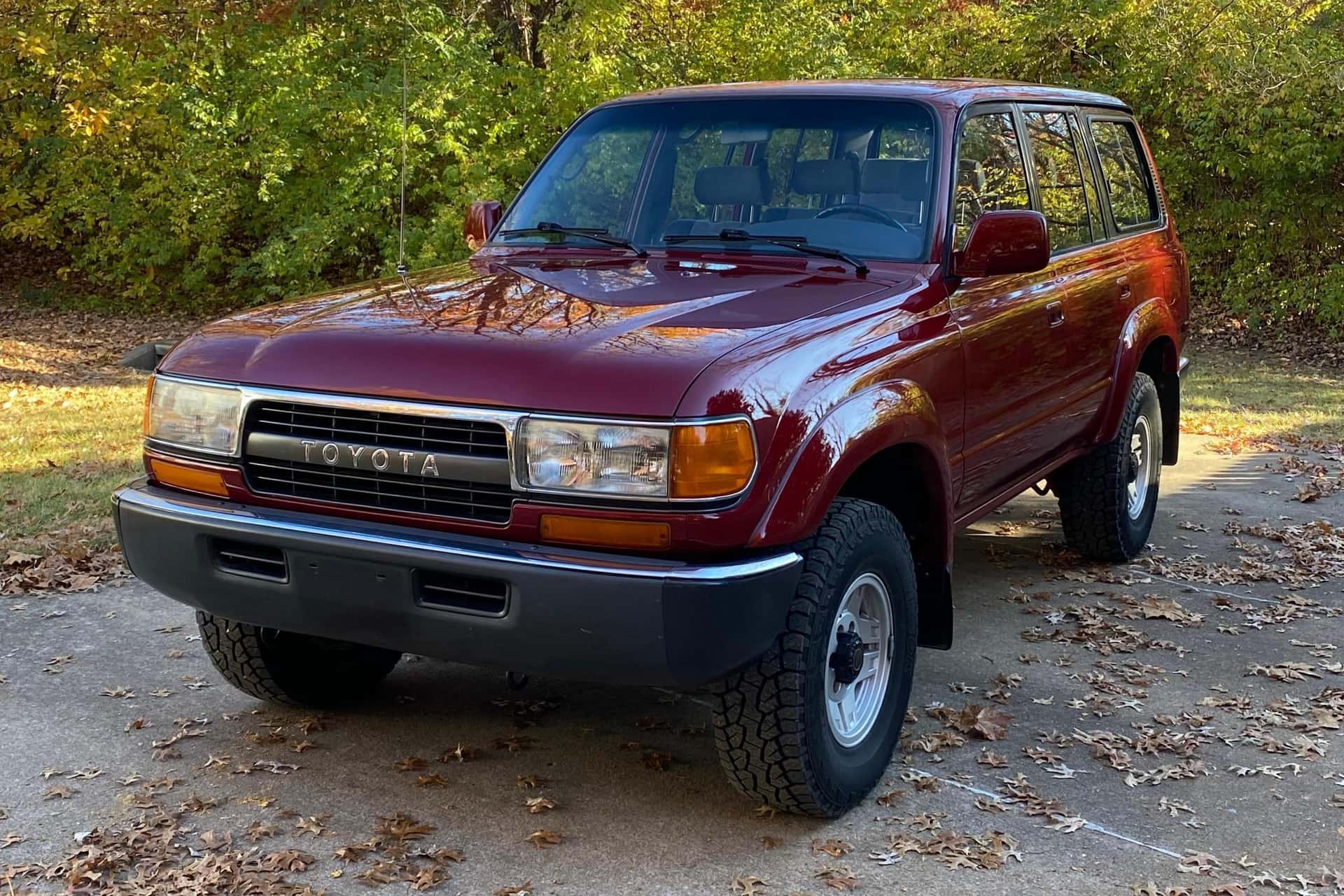 1991 Toyota Land Cruiser sold for $16,000