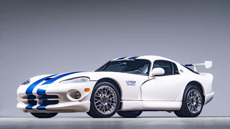 1998 Dodge Viper SR II (1996-2002) sold for $91,250