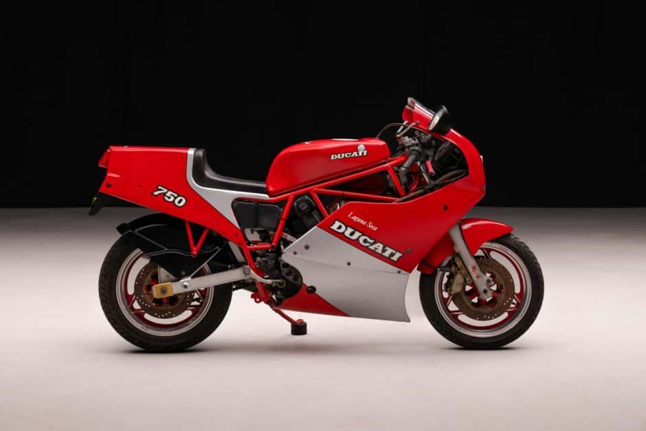 1987 Ducati 750 F1 sold for $8,900