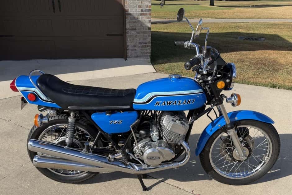 1972 Kawasaki H2 Mach IV sold for $19,500