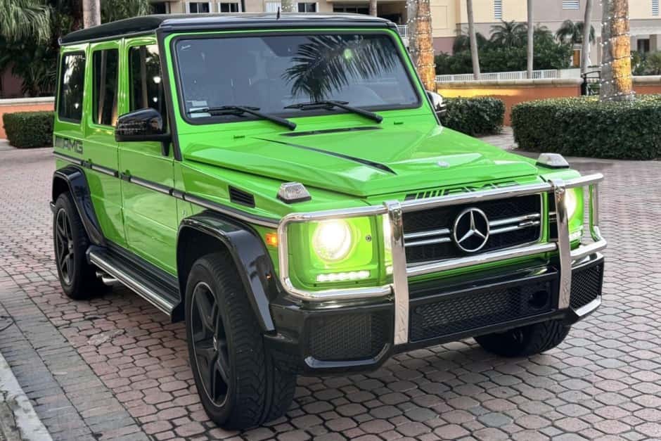 2015 Mercedes-Benz W463 G-Class AMG (1990-2018) sold for $81,000