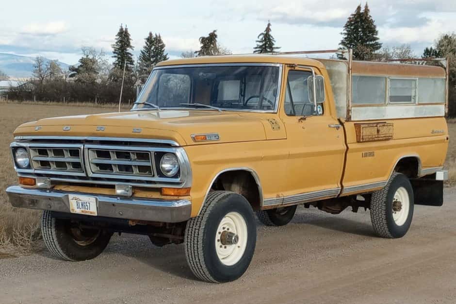 1971 Ford F-Series 1967-1972 sold for $13,000