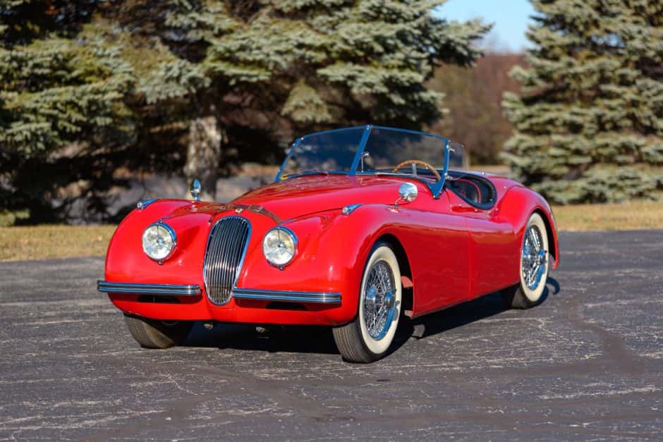 1951 Jaguar XK120 sold for $36,000