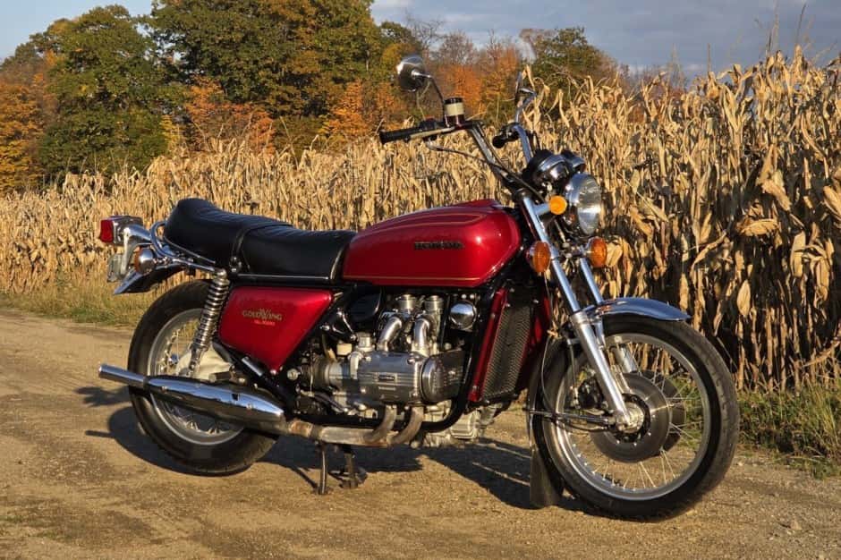 1976 Honda Gold Wing sold for $3,676