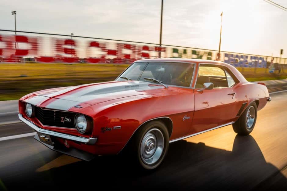 1969 Chevrolet Camaro (1st Generation – 1967-1969) sold for $55,000